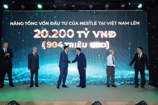 Nestlé tăng vốn đầu tư, khẳng định cam kết lâu dài tại Việt Nam
