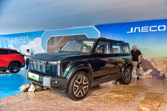 Xe điện kiểu off-road Jaecoo J6 sắp về Việt Nam