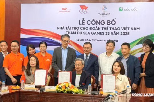 Vietnamobile và Cốc Cốc tài trợ cho Đoàn Thể thao Việt Nam dự SEA Games 33