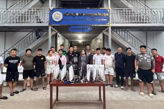 Triệt phá đường dây lừa đảo xuyên biên giới tại Campuchia: Gần 3.000 bị hại với giao dịch hơn 7.500 tỷ đồng