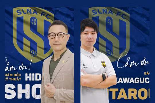 Sông Lam Nghệ An bất ngờ chia tay hai chuyên gia Nhật Bản