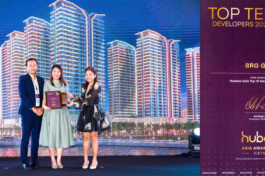 Tập đoàn BRG - “Top 10 Nhà phát triển bất động sản hàng đầu 2025”