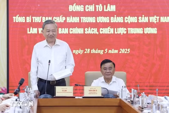 Tổng Bí thư Tô Lâm: Chuyển mạnh tư duy quản lý thị trường vàng từ 'siết để kiểm soát' sang 'mở để quản trị'