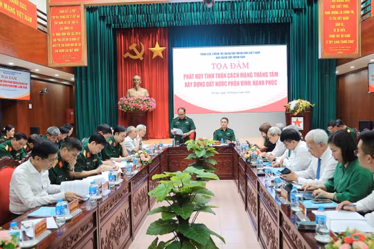 Phát huy tinh thần Cách mạng Tháng Tám trong công cuộc xây dựng đất nước phồn vinh, hạnh phúc