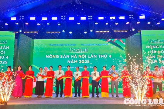 Hơn 1.000 sản phẩm nông sản và đặc sản vùng miền hội tụ tại Festival nông sản Hà Nội lần thứ 4