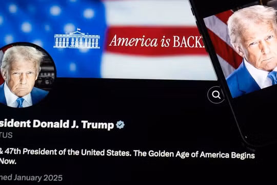 Mọi hoạt động của ông Trump và chính quyền Mỹ đều đang diễn ra trên mạng xã hội