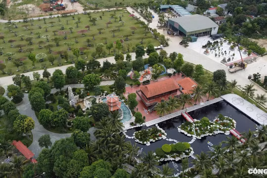 Cận cảnh khu sinh thái không phép có liên quan đến Tuấn “thần đèn”