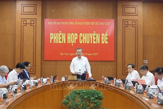 Tổng Bí thư Tô Lâm: Những điểm nghẽn đã phát hiện phải được xử lý triệt để, không cản trở phát triển