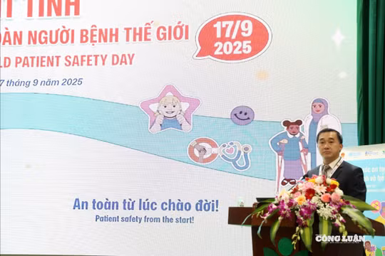 Cứ 6 trẻ nằm viện, 1 trẻ gặp sự cố y khoa