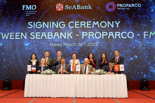 Hai tổ chức tài chính thuộc chính phủ Pháp và Hà Lan đầu tư 80 triệu USD cho SeABank