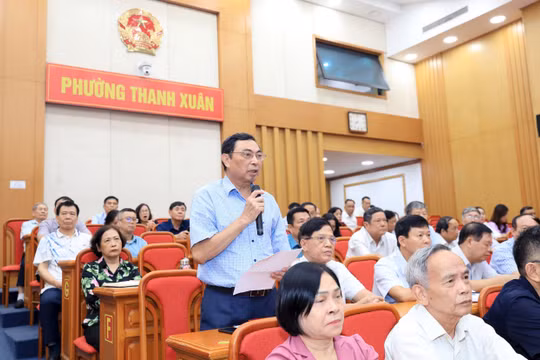 Cử tri Hà Nội mong sớm có hướng dẫn cụ thể về chính sách mới, trạm y tế phường