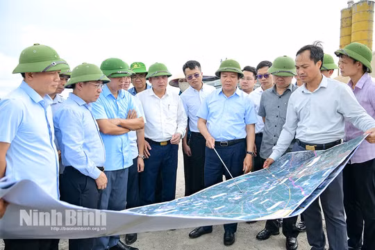 Ninh Bình: Cần đẩy nhanh tiến độ giải phóng mặt bằng Dự án tuyến đường bộ cao tốc Ninh Bình - Hải Phòng