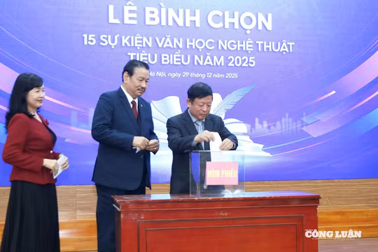 Bình chọn 15 sự kiện Văn học nghệ thuật tiêu biểu năm 2025