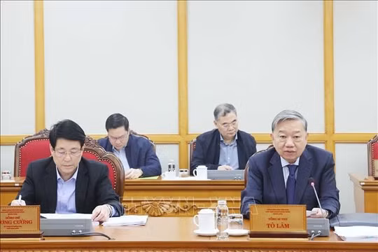 Tổng Bí thư Tô Lâm: Tiếp tục nghiên cứu, hoàn thiện để bộ máy mới ổn định, vận hành hiệu quả