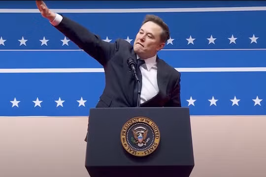 Tỷ phú Elon Musk đối mặt với làn sóng chỉ trích khi chào kiểu Đức Quốc xã trong lễ mừng nhậm chức của ông Trump