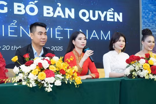 Họp báo công bố bản quyền Hoa hậu Biển Việt Nam