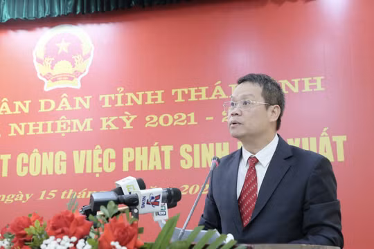 Thủ tướng Chính phủ phê chuẩn kết quả bầu chức vụ Chủ tịch UBND tỉnh Thái Bình