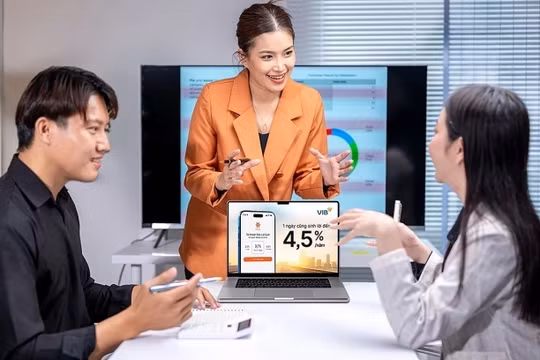 VIB ra mắt tài khoản Siêu lợi suất dành cho doanh nghiệp