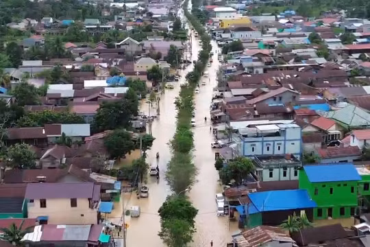 Số người thiệt mạng vì lũ lụt ở châu Á vượt quá 1.750
