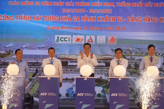 Khởi công dự án nhà ga hành khách T2 – Bước đột phá mới cho cảng hàng không Đồng Hới