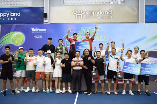 Giải JEEP Pickleball Tournament by Tiền Phong: Khi thể thao kết nối yêu thương