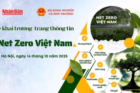 Báo Nhân Dân ra mắt chuyên trang 'Net Zero Việt Nam'