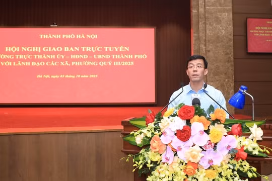 Hà Nội: Hồ sơ trực tuyến đạt gần 100% sau ba tháng triển khai mô hình chính quyền đô thị hai cấp