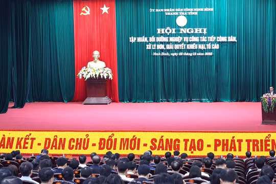 Ninh Bình: Tập huấn nâng cao kỹ năng giải quyết khiếu nại, tố cáo trong mô hình chính quyền 2 cấp