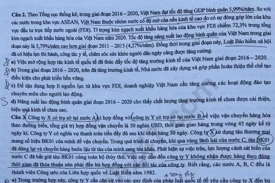Đáp án đề thi tốt nghiệp THPT 2025 môn Hóa học, mã đề 0335 (tham khảo)