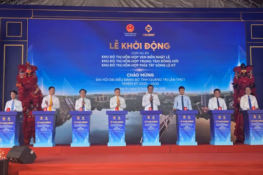 Quảng Trị: Khởi động 3 dự án với tổng mức đầu tư hơn 38 nghìn tỷ đồng