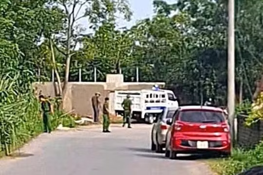 Nghệ An: Phát hiện hai thi thể dưới mương nước