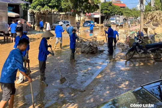 Thái Nguyên: Người dân tất bật dọn dẹp, tái thiết cuộc sống sau lũ dữ