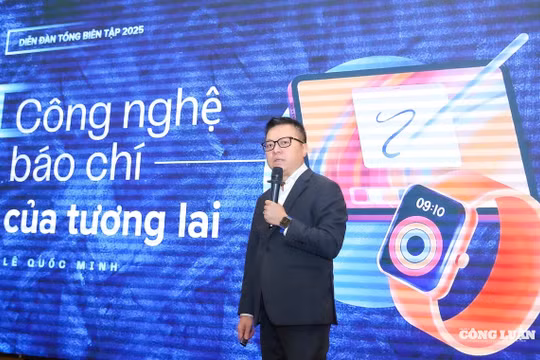 Tương lai báo chí là sự hòa quyện giữa sáng tạo của con người và công nghệ