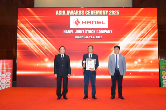 Hanel và Chủ tịch Hanel được vinh danh tại Diễn đàn Hợp tác kinh tế châu Á 2025