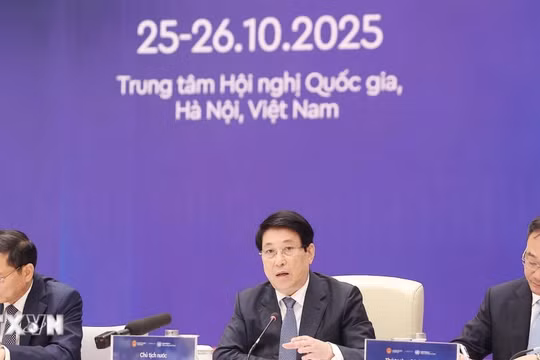 Chủ tịch nước Lương Cường kiểm tra tổng duyệt Lễ mở ký Công ước Hà Nội
