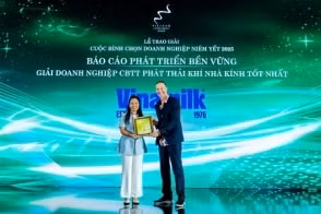 Vinamilk bứt phá ESG với danh hiệu “ngôi sao CSI” và loạt giải thưởng danh giá 2025