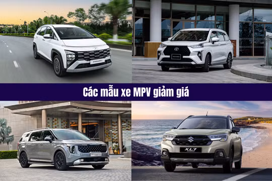 Những mẫu xe MPV đang giảm giá sâu