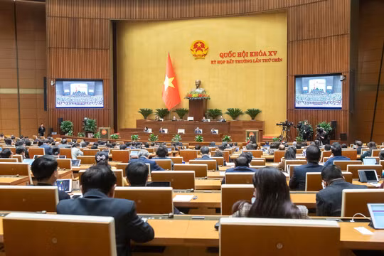 Quốc hội thảo luận về dự án Luật Tổ chức chính quyền địa phương (sửa đổi)