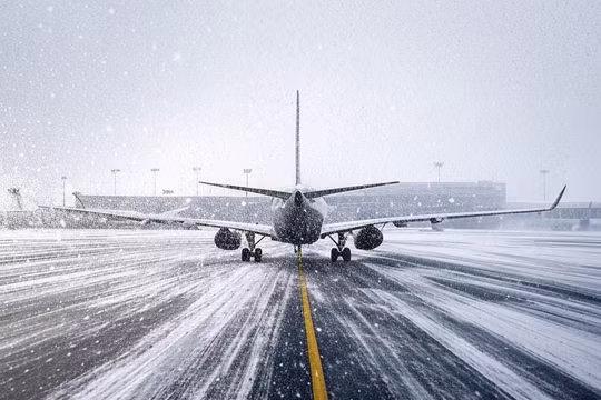 Tuyết rơi dày làm gián đoạn các chuyến bay ở Vương quốc Anh và Đức