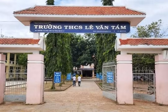 Gia Lai: Để xảy ra hàng loạt vi phạm, Hiệu trưởng Trường THCS Lê Văn Tám bị cách chức