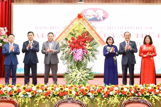 Đảng bộ các cơ quan Đảng TP Hà Nội tổ chức Đại hội lần thứ nhất
