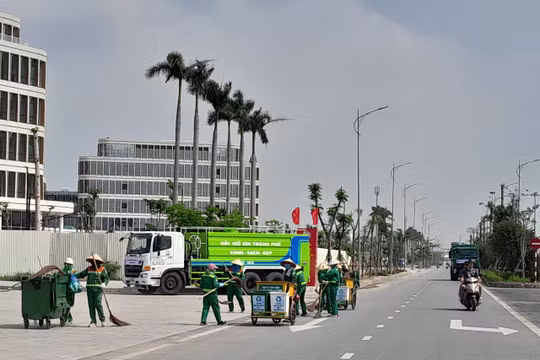Công ty Môi trường đô thị Hải Phòng: Nâng cao chất lượng vệ sinh môi trường, hướng tới Lễ kỷ niệm 70 năm Ngày giải phóng Hải Phòng