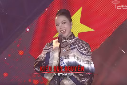 Kiều Duy trượt top 20 Hoa hậu Quốc tế 2025