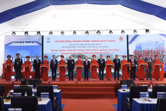 Khánh thành Nhà máy thủy điện Hoà Bình mở rộng