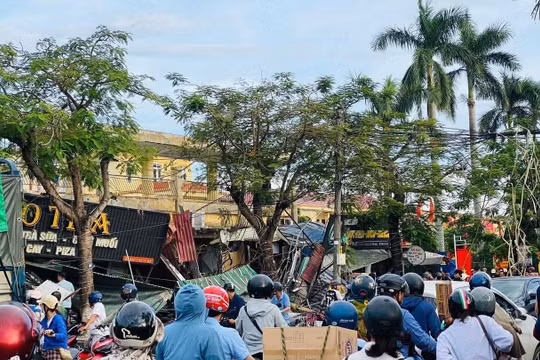Hải Phòng: Nổ bình gas, nhiều người bị thương