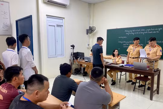 Hà Nội: Chi tiết lịch sát hạch lái xe đến hết tháng 8/2025