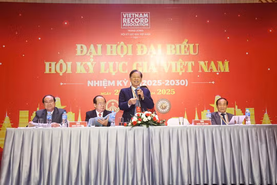 Tiến sĩ Thang Văn Phúc được tín nhiệm làm Chủ tịch Tổ chức Kỷ lục Việt Nam