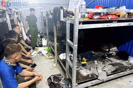 Quảng Ninh: Phá vụ án ma túy tại khu lán trại công nhân
