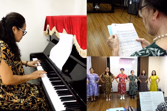 Lớp học 'giữ thanh xuân' cho người lớn tuổi