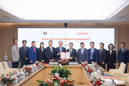 Tập đoàn Viettel và Tập đoàn KT (Hàn Quốc) hợp tác chiến lược thúc đẩy trí tuệ nhân tạo và chuyển đổi số tại Việt Nam